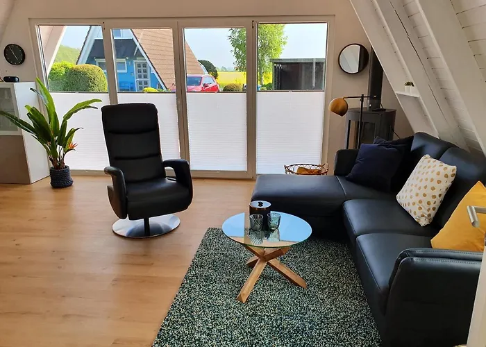 Nyaraló Murmel 4 - Strandkorb, Wallbox, Wlan, Kamin Friedrichsschleuse